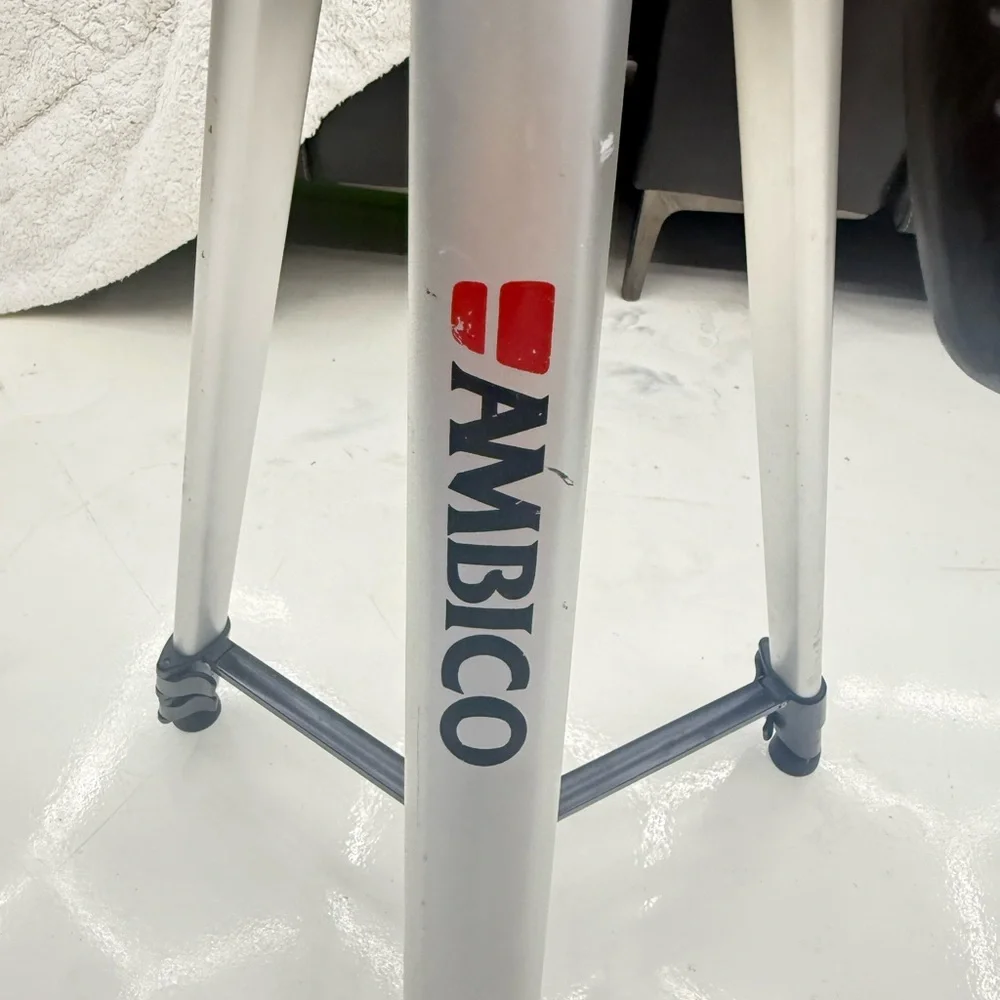 Silver and Black Tripod